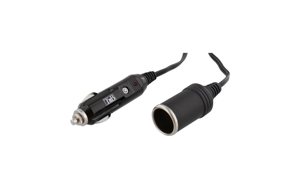 T`nB Chargeur de voiture Rallonge électrique, 150 cm