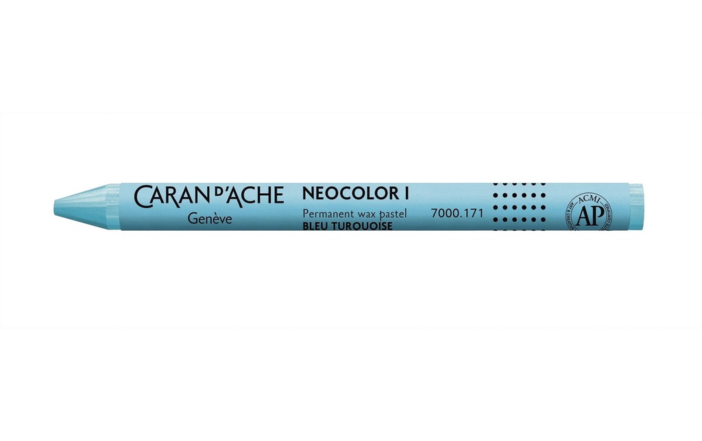 [117000171] CARAN D'ACHE Neocolor bleu turquoise