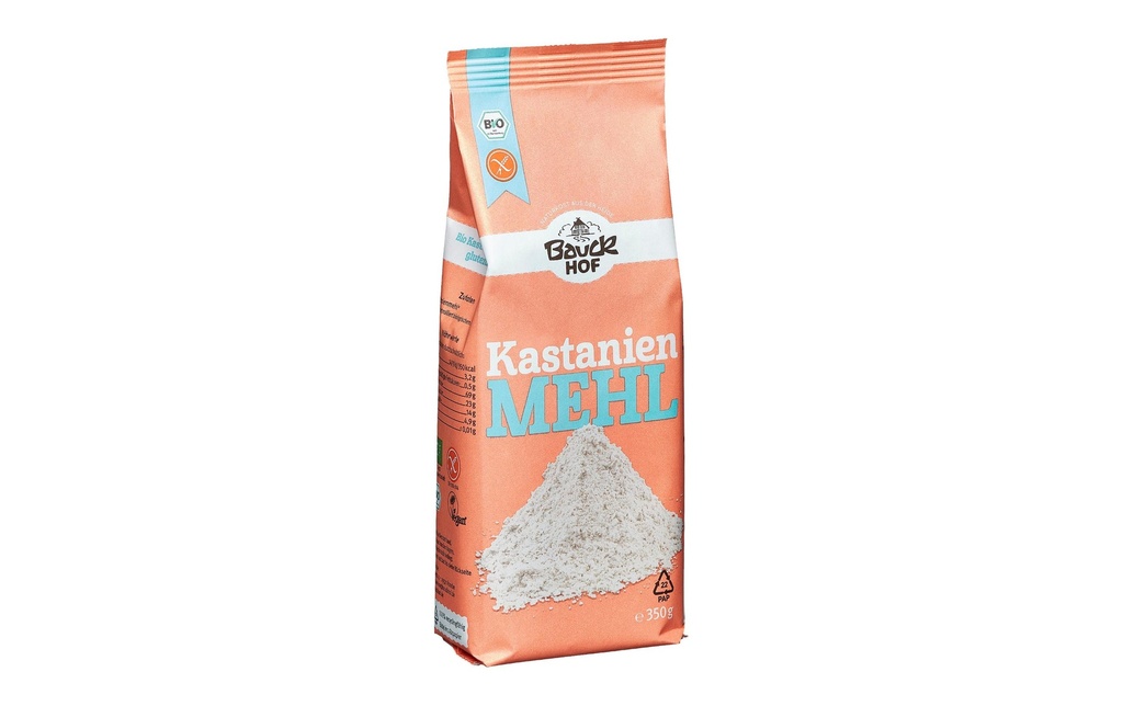 Bauck Mühle Bio  Farine de châtaigne sans gluten 350 g