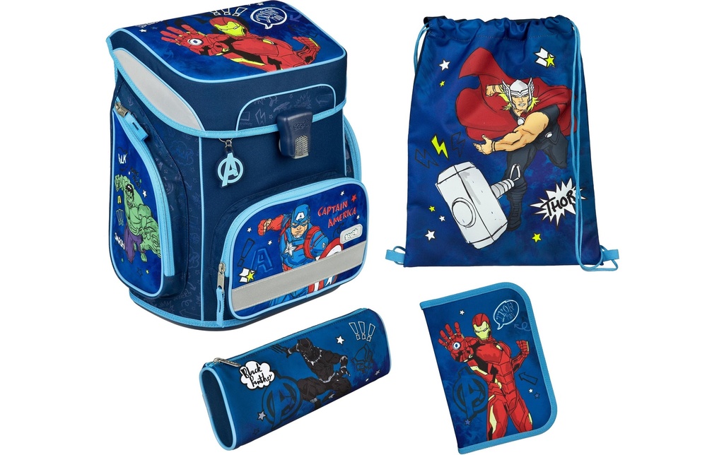 Scooli Set de cartable Avengers 5 pièces