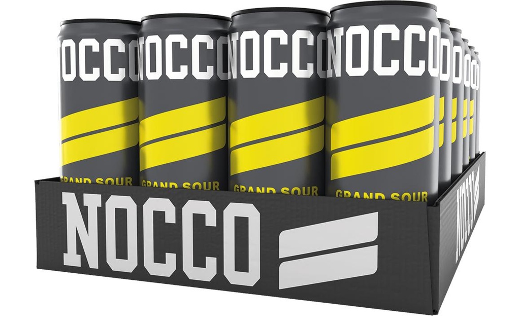 NOCCO Boisson énergétique Grand Sour 330m, 24 pièces