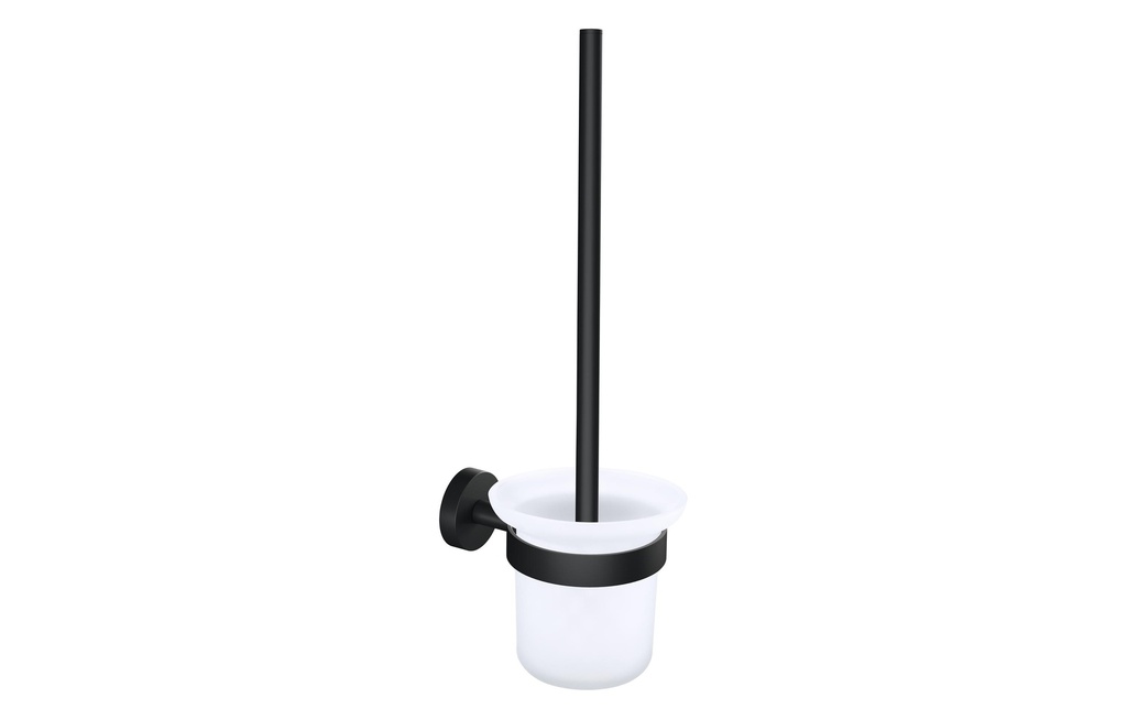 tesa Set de WC Moon Black, Noir
