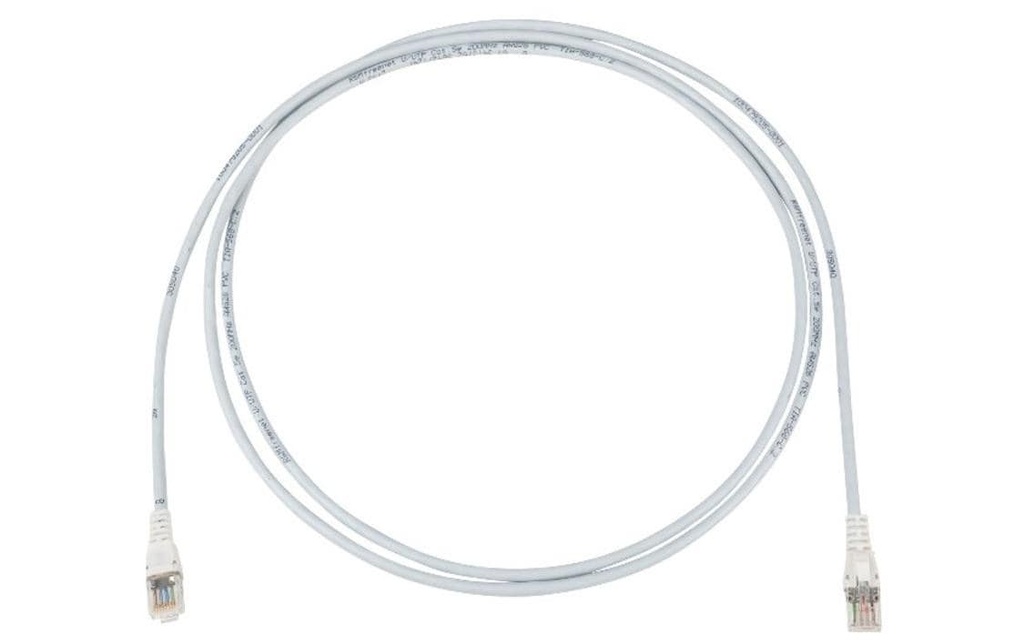 R&M Câble patch Cat 5e, U/UTP, 1.5 m, Gris