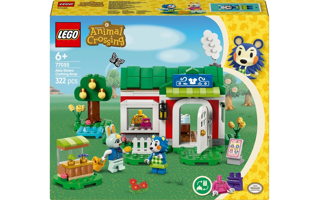LEGO® Animal Crossing Les sœurs tailleurs 77055