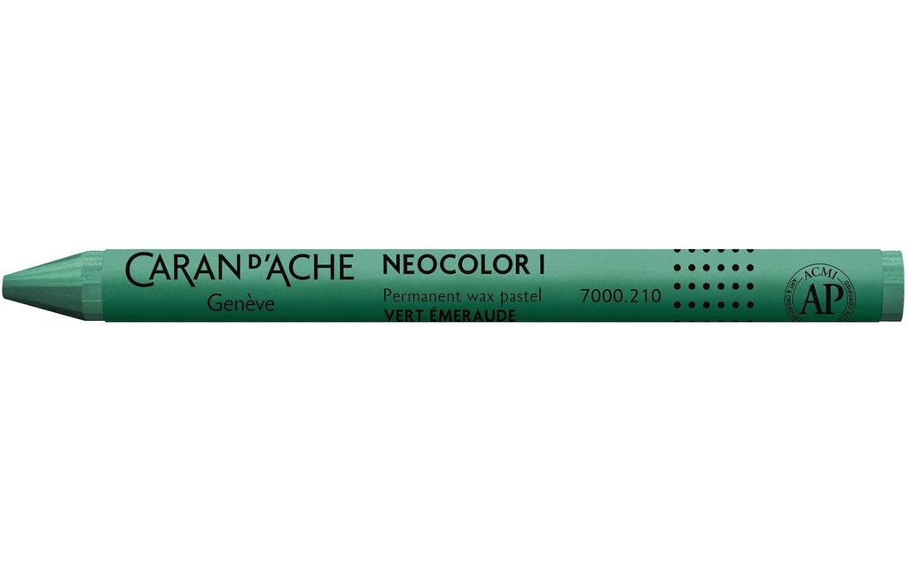 [117000210] CARAN D'ACHE Neocolor vert émeraude