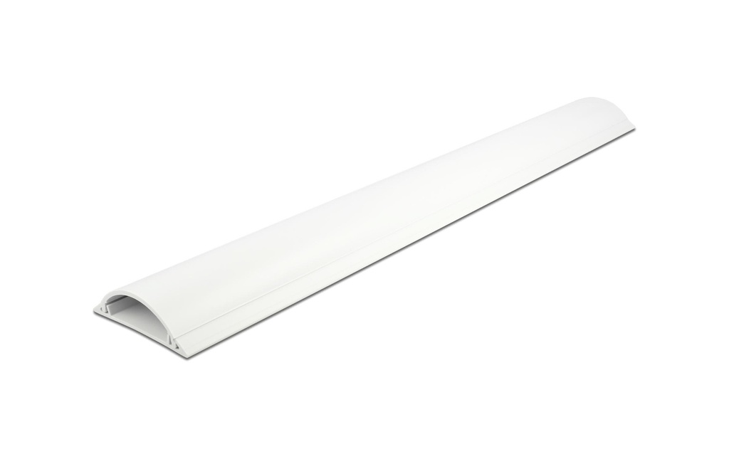Delock Goulotte autocollant 1 m x 70 mm Blanc