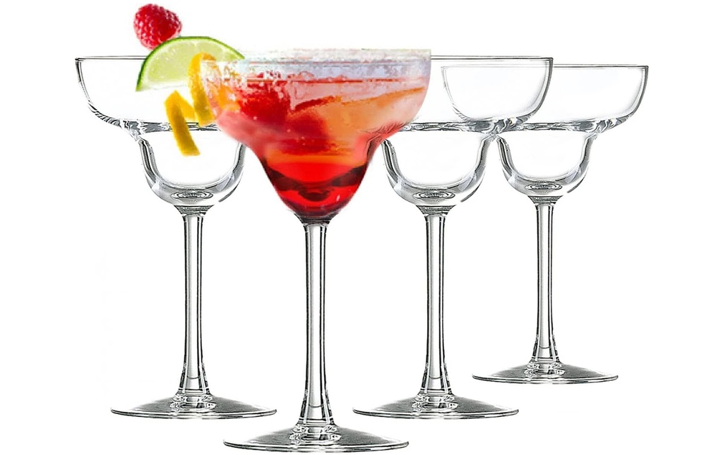 alpina Verres à cocktail Margarita 250 ml, 4 Pièce/s, Transparent