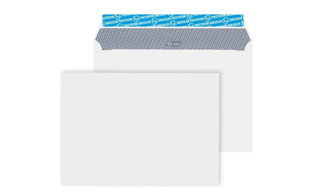 Goessler Enveloppe Prestoferm C5 sans fenêtre, 500 pièces