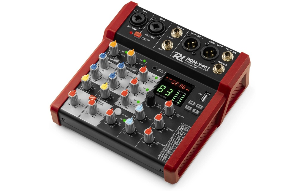 Power Dynamics Table de mixage PDM-Y401