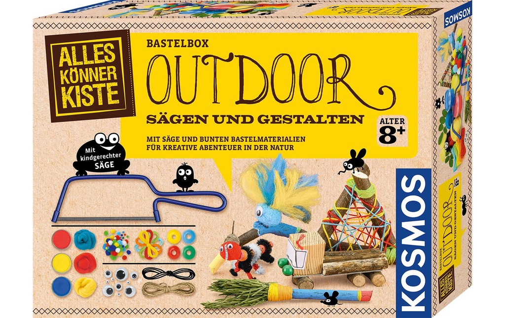 Kosmos Boîte de bricolage Outdoor Sägen & Gestalten