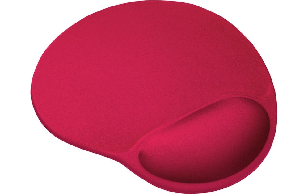 Trust Tapis de souris ergonomique Bigfoot Rouge
