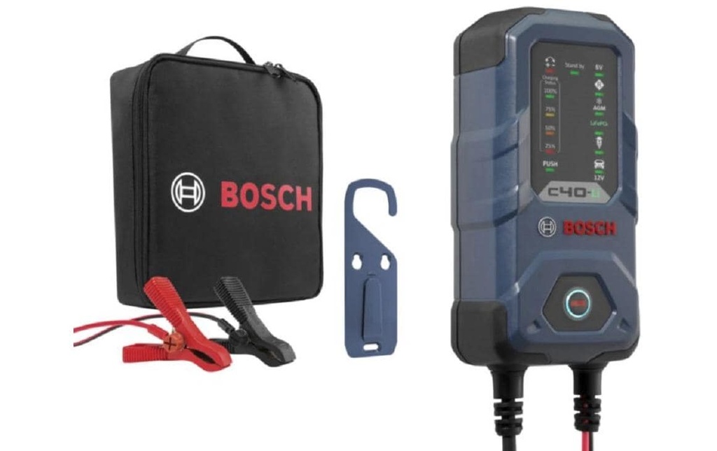 Bosch Automotive Chargeur de batterie C40-Li 6 V - 12 V, 5A