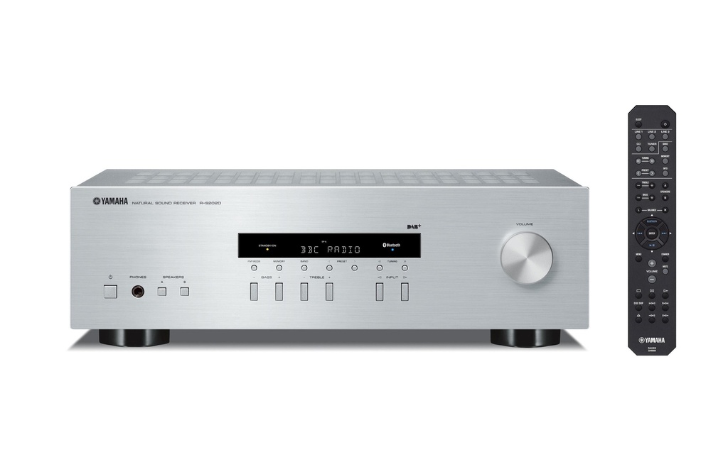 Yamaha Récepteur stéréo R-S202DAB Argenté