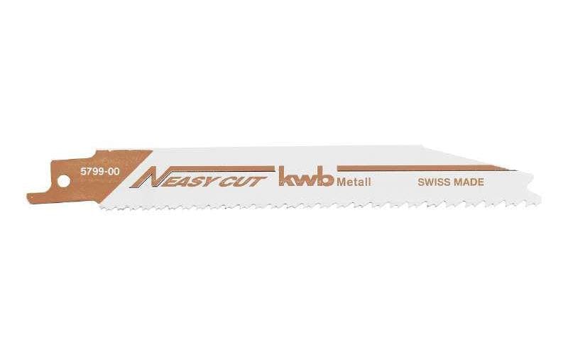 kwb Jeux de lames de scie sabre Easy Cut Métal