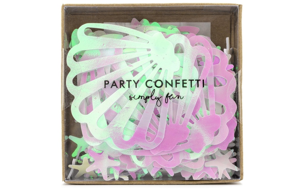 Partydeco Décoration à éparpiller Narwal 1.5 - 4 cm, 23 g