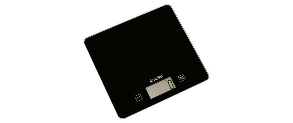 Terraillon Balance de cuisine KEG41019BK Noir