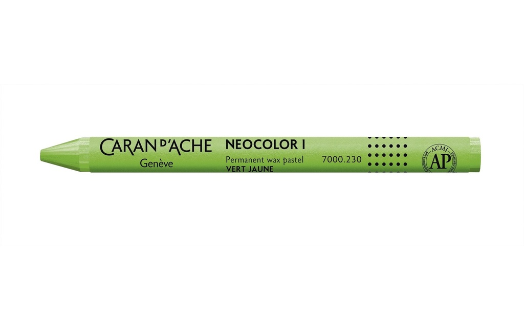 [117000230] CARAN D'ACHE Neocolor vert jaune