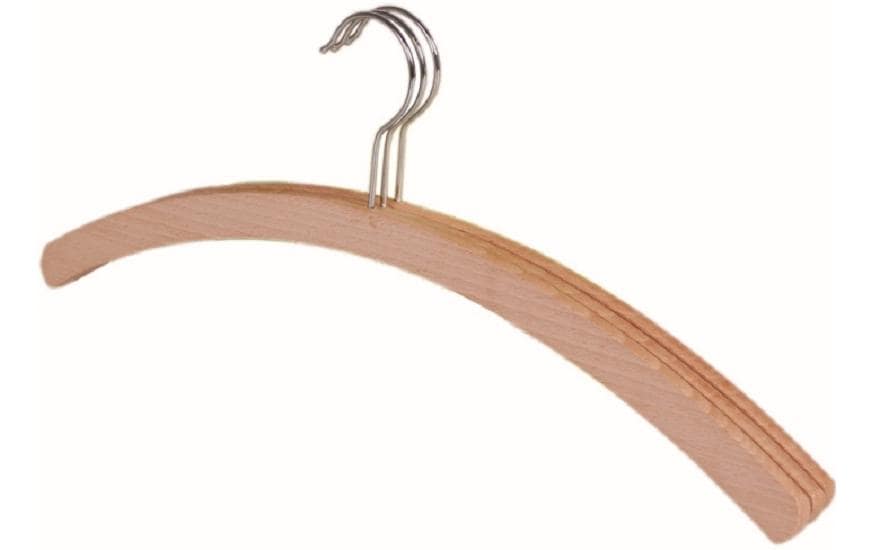 Edi Baur Cintre sans barrette 3 Pièce/s, Brun clair