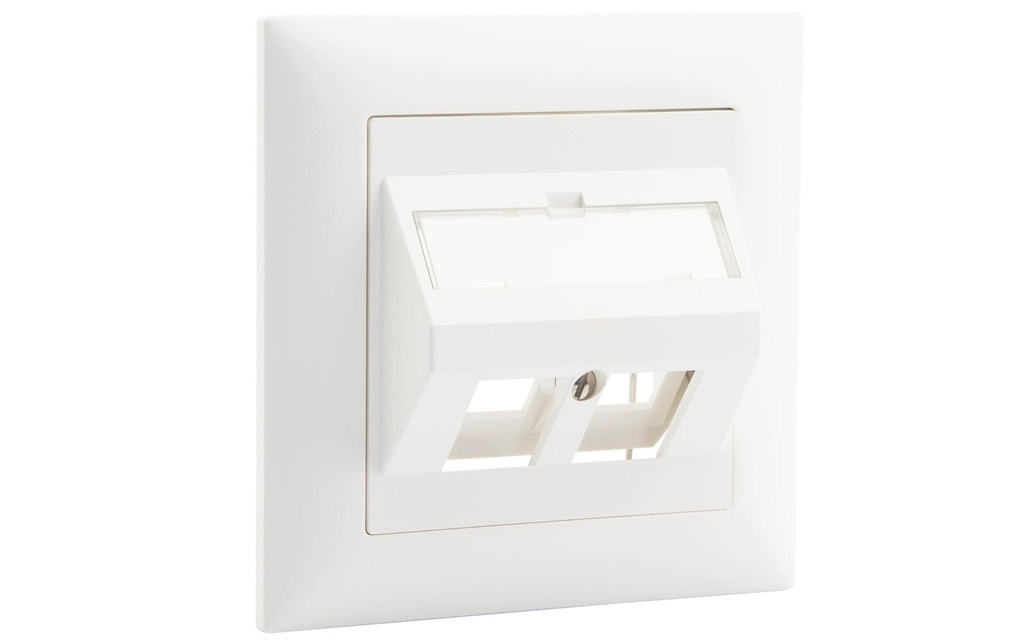 Dätwyler IT Infra Prise réseau UP60 2x Keystone 1 pièce