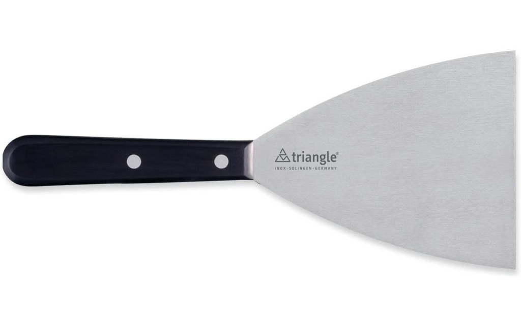 triangle Retourneur de crêpes 10 cm Noir/Argenté