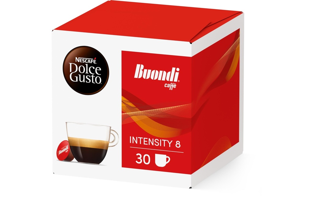 Nescafé Capsules de café Dolce Gusto Buondi 30 pièces