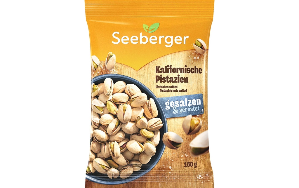 Seeberger Pistaches grillées, salées 150 g