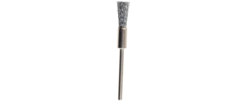 Proxxon Brosse à polir 8 mm acier, brosse, 2 parties