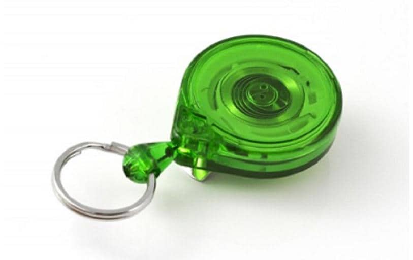 KEY-BAK Porte-carte KB Mini-Bak 90 cm, avec clip, vert