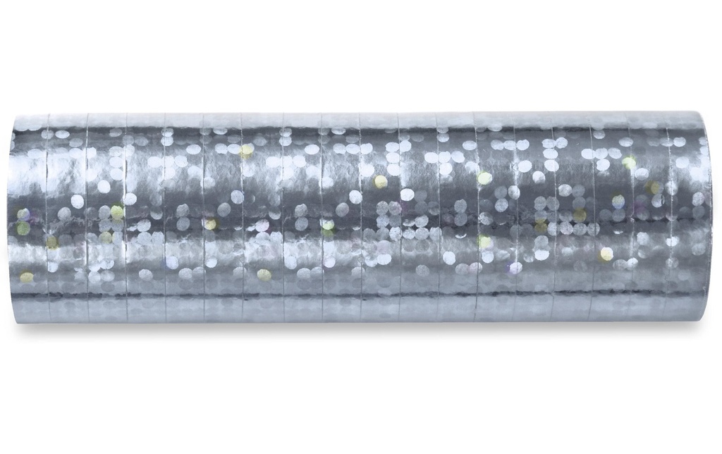 Partydeco Serpentins 3.8 m, Argenté