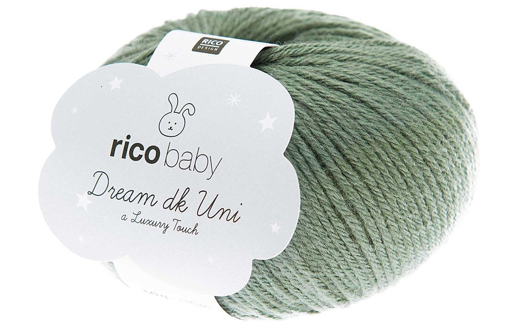 Rico Design Laine Baby Dream Uni dk 50 g, lierre