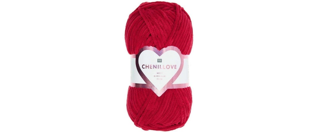 Rico Design Laine Creative Chenillove Bordeaux