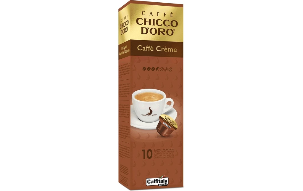 Chicco d'Oro Capsules de café Caffitaly System Caffè Crème 10 pièce