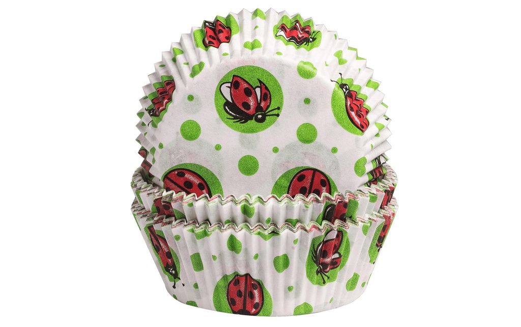 Demmler Moule à muffins Coccinelle 60 pièces