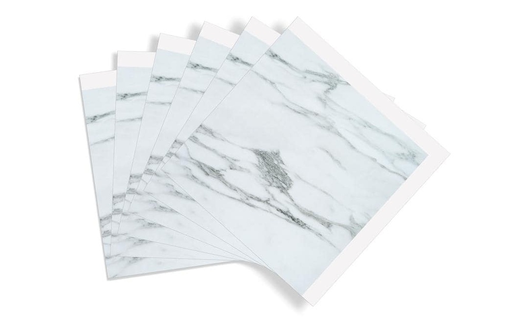 d-c-fix Décoration de mur Premium Marble 6 pièces, 30.5 x 30.5 cm