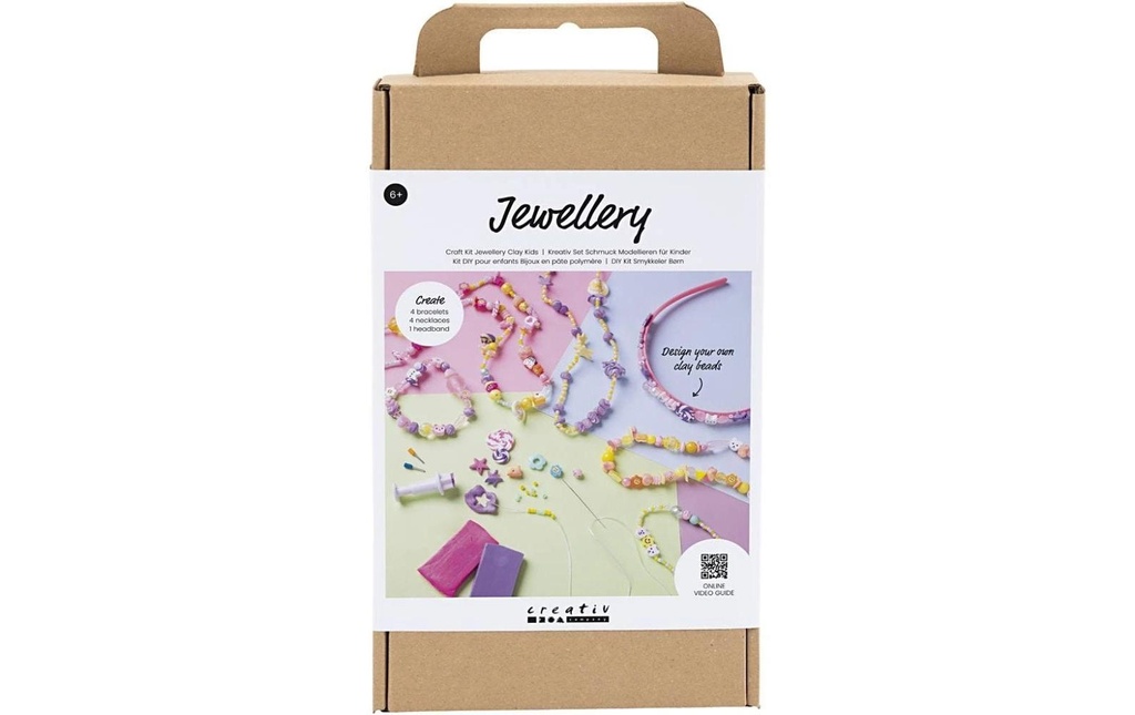 Creativ Company Kits de bricolage pour bijoux Modelage pour les enfants