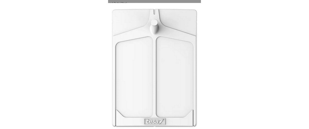tesa Clou adhésif -Kit 2 kg pour papier peint + crépi, paquet de 3