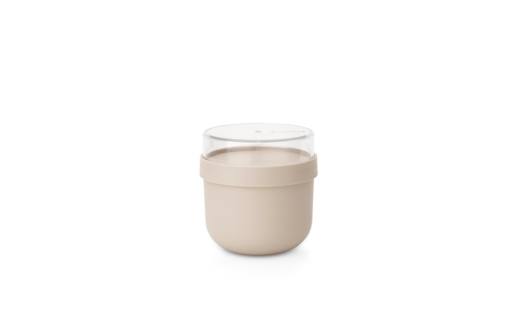 Brabantia Contenant pour le yaourt Make & Take 500 ml, Beige