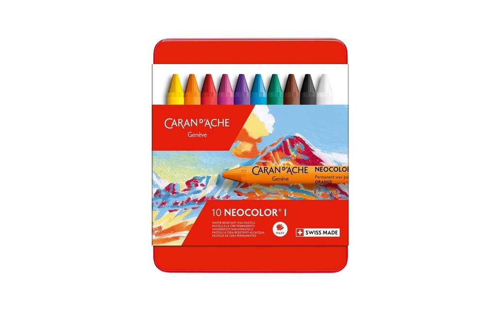 [117000310] CARAN D'ACHE Neocolor 10 pcs (10 pces)