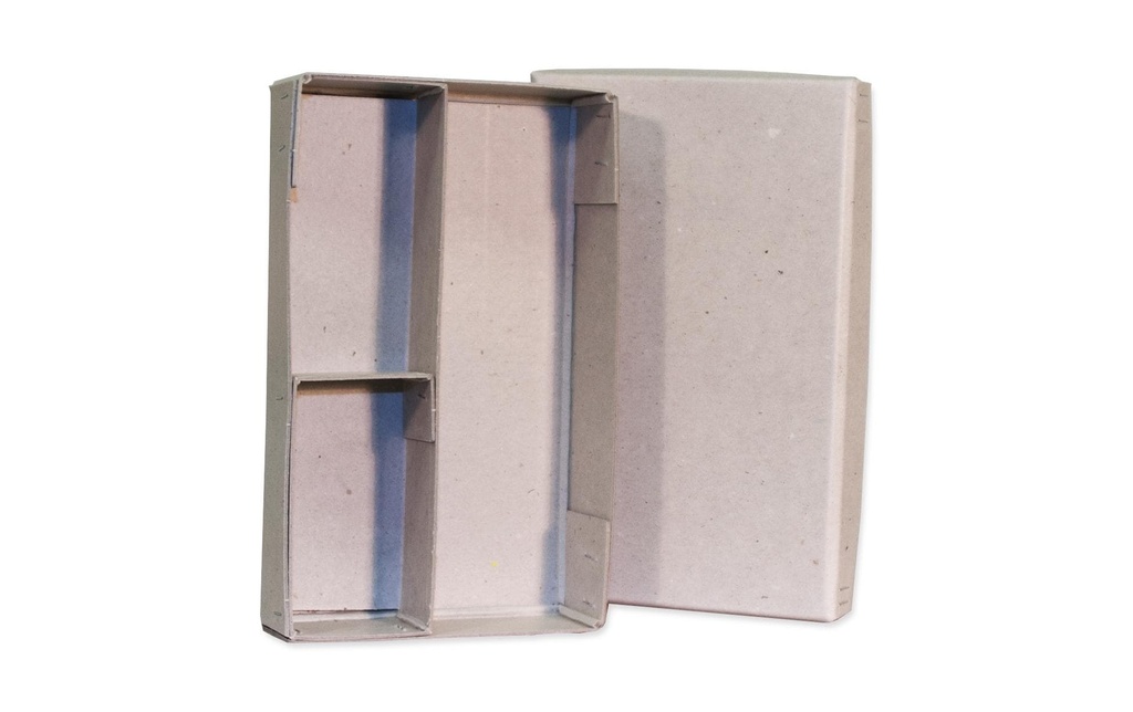 office focus Boîte de matériel 23.5 x 15.5 x 5 cm, Gris