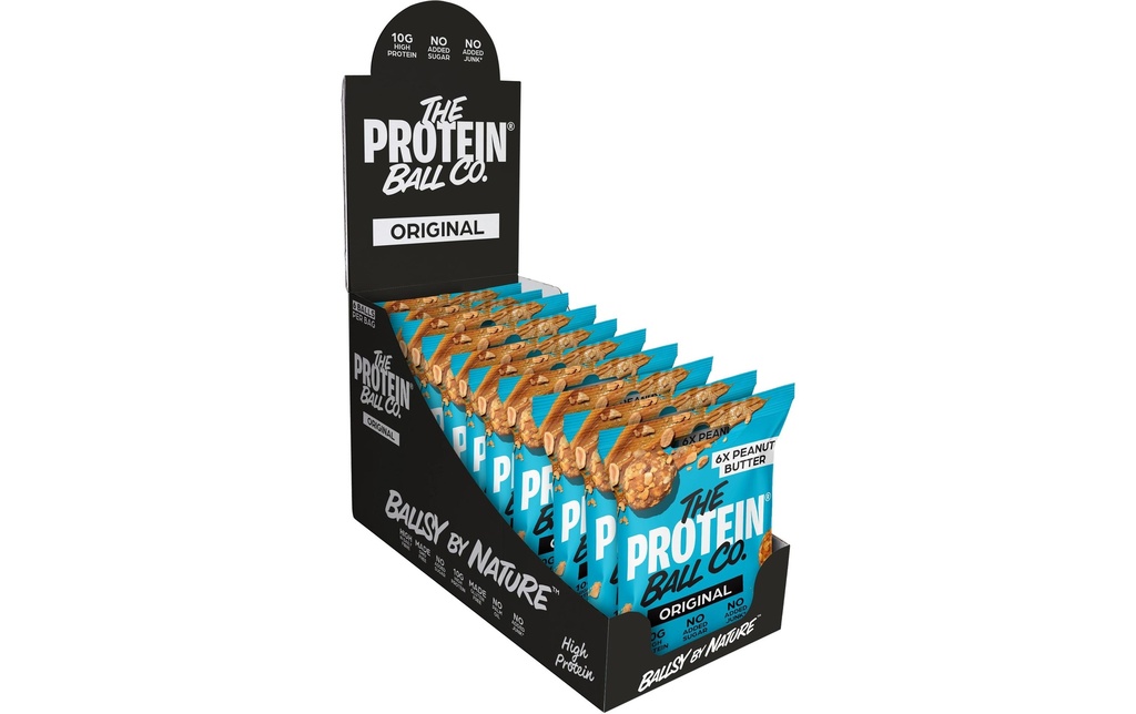 The Protein Ball Co. Protein Balls Peanut Butter 10 x 45 g