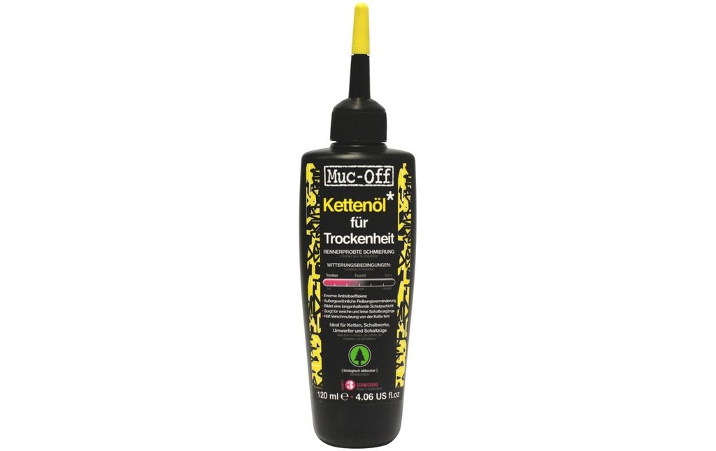 Muc-Off Huile de chaîne Dry Lube 120 ml