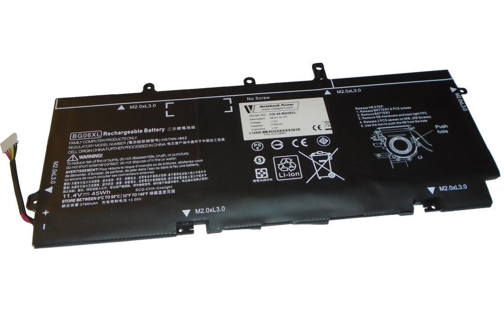 Vistaport Batterie pour HP Elitebook 1040 G3