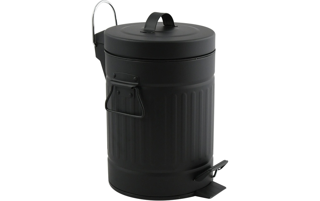 MSV Poubelle cosmétique Habana 3 l, Noir