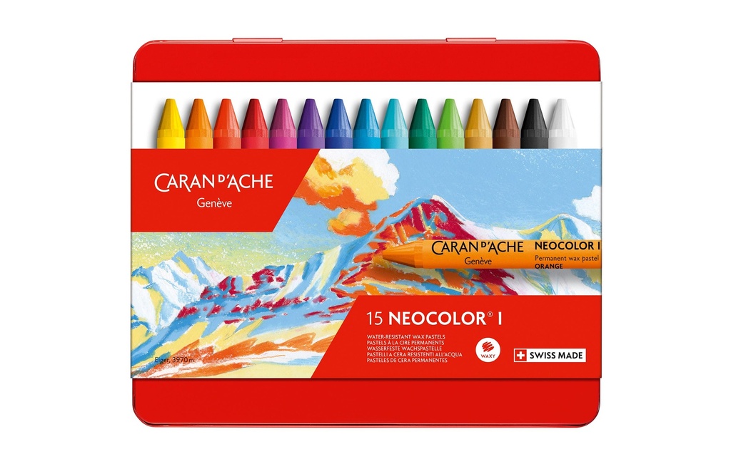 [117000315] CARAN D'ACHE Neocolor 15 pcs (15 pces)