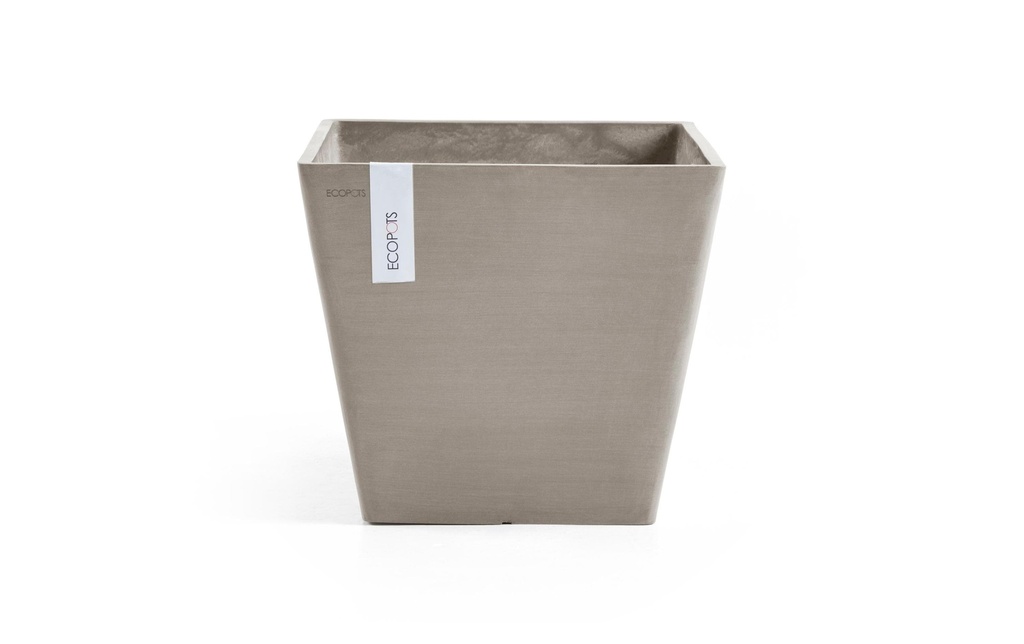 Ecopots Pot de fleur Rotterdam Ø 40 cm Taupe