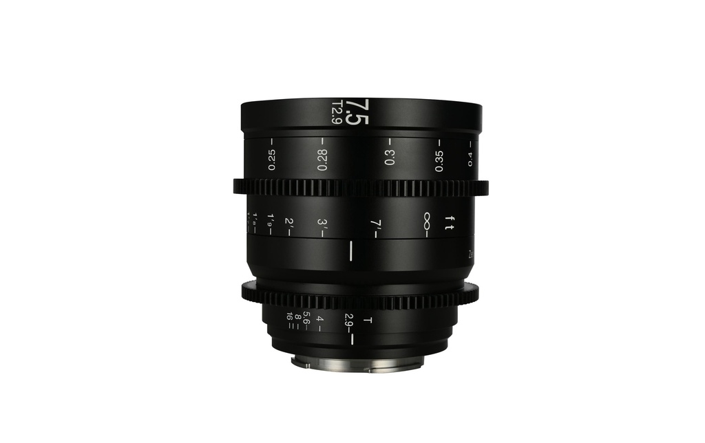 Laowa Longueur focale fixe 7.5 mm T/2.9 Zero-D S35 Cine Lens – E-Mount
