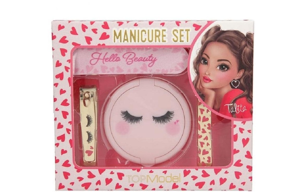 Topmodel Kit de maquillage Set de manucure Top Model 4 pièces
