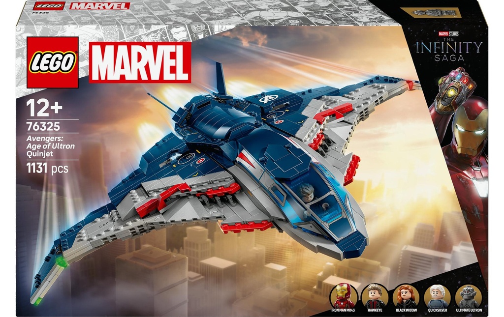 LEGO® Marvel Avengers : Age of Ultron Quinjet 76325