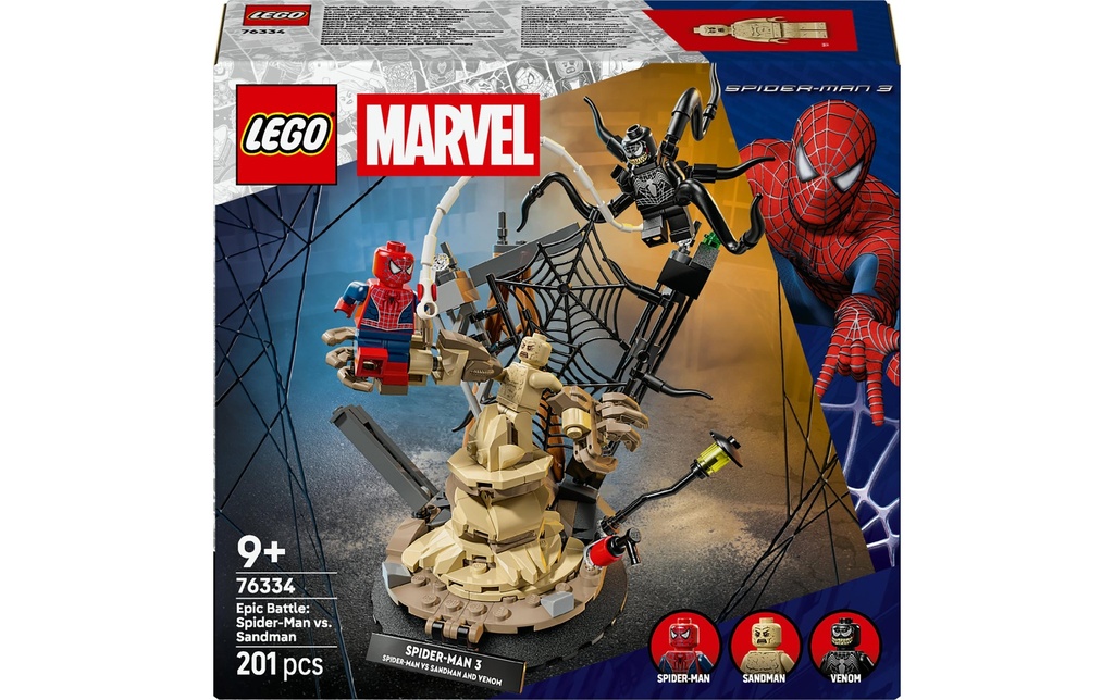 LEGO® Marvel Le combat légendaire entre Spider-Man et Sandman 76334