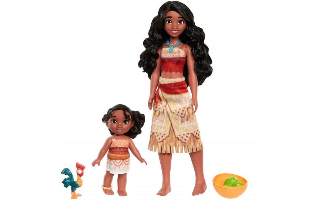Mattel Poupée Disney Vaiana 2 Series Multipack
